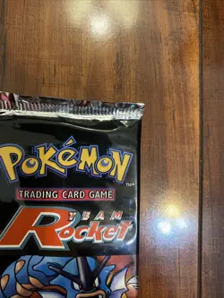 Pokemon Team Rocket Vintage Booster Pack Unlimited Gyarados Art! Brand New! 💫 - Image 4