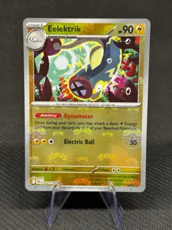Eelektrik 031/086 Reverse Masterball - Pokemon TCG Black Bolt SV10.5 - Image 1