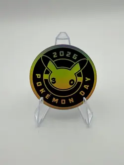 Pikachu 2026 Pokemon Day 30th Coin - Image 1