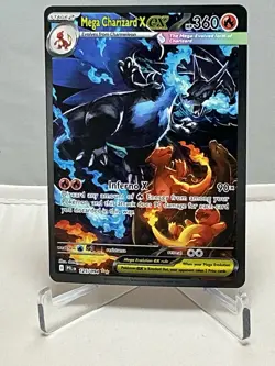 Pokemon TCG Mega Charizard X ex SIR Phantasmal Flames 125/094 Near Mint - Image 1