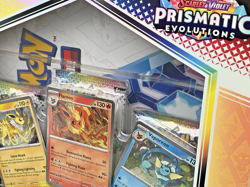 POKEMON TCG SCARLET & VIOLET PRISMATIC EVOLUTIONS POSTER COLLECTION *SEALED* - Image 5