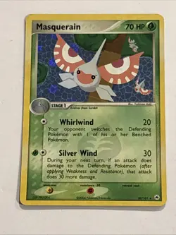 Masquerain 20/101 Hidden Legends Reverse Holo Pokemon TCG LP/MP - Image 1
