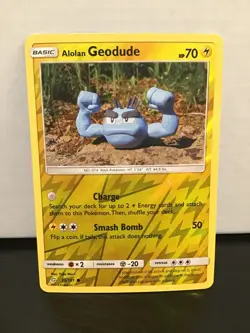 Alolan Geodude Pokemon Team Up 35/181 Reverse Holo Common - Image 1