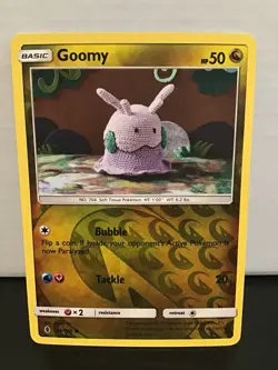 Goomy 94/145 Reverse Holo Common Pokemon Guardians Rising - Image 1