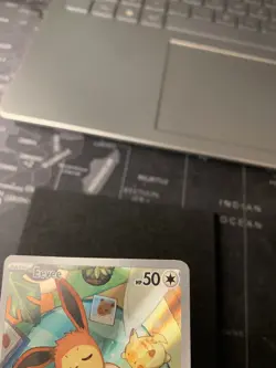 Pokemon TCG - Eevee - 173 - Black Star Promo - Pokemon Center Stamp - Image 3