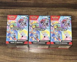 Pokemon TCG Scarlet & Violet Journey Together Booster Bundle x3 Factory Sealed - Image 1