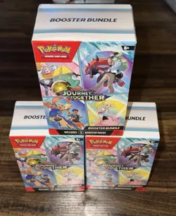 Pokemon TCG Scarlet & Violet Journey Together Booster Bundle x3 Factory Sealed - Image 2