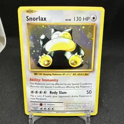 Snorlax XY179 Black Star Promo Holo XY Promo 2016 LP NM Pokemon - Image 1