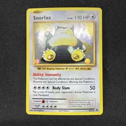 Snorlax XY179 Black Star Promo Holo XY Promo 2016 LP NM Pokemon - Image 3