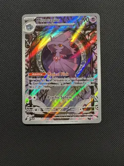 Pokemon TCG Mismagius 212/193 SV02: Paldea Evolved Illustration Rare Near Mint - Image 1
