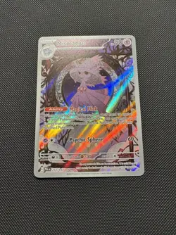 Pokemon TCG Mismagius 212/193 SV02: Paldea Evolved Illustration Rare Near Mint - Image 2