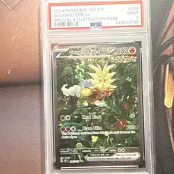 Gouging Fire EX 204/162 Special Illustration Rare Pokemon PSA 9 *627 - Image 1