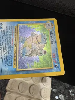 Blastoise 002/102 Base Set Holo Pokemon WOTC MP - Image 5