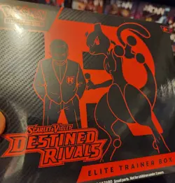 Pokemon Destined Rivals Elite Trainer Box ETB Factory Sealed New Ships Fast! - Image 1