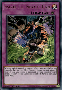 Fists Of The Unrivaled Tenyi - Ultra Rare 1st Edition GFP2-EN174 - NM - YuGiOh - Image 1