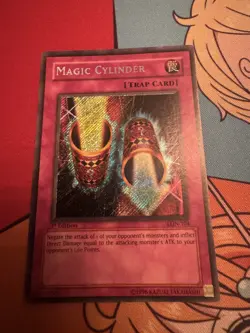 Magic Cylinder LON-104 Labyrinth of Nightmare 1st Edition SECRET RARE LP - Image 1