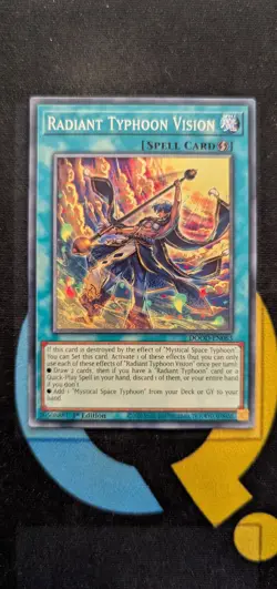 DOOD-EN063 Radiant Typhoon Vision x3 Common 1st Edition YuGiOh Playset - Image 2