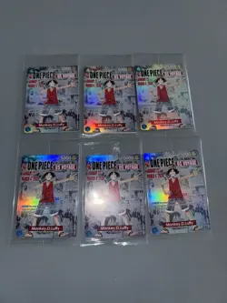 Monkey.D.Luffy College Basketball US Voyage P-055 One Piece Promo Sealed - Image 5