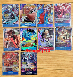 One Piece Chinese Card Game 2nd Anniversary Set of 10pcs Promo Card - Image 1