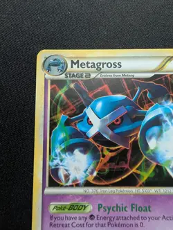 M/NM Pokemon Metagross Holo Card 4/95 Unleashed Set - Image 2