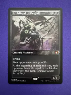 Archfiend Of Despair Foil Etched Card #0503 MTG LP - Image 1