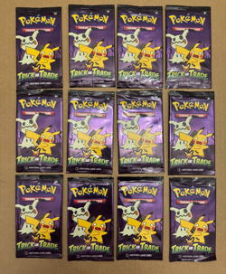12 Pack Pokemon TCG Trick or Trade Booster Packs 2023 Halloween Card Lot Bundle - Image 1