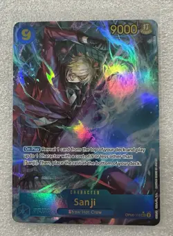 One Piece Card Game Sanji OP06- 119 (Alternate Art) - Wings of the Captain - Image 1