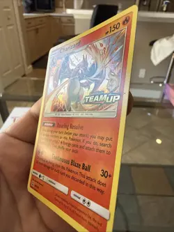 Pokemon TCG Charizard Holo Rare Sun and Moon Black Star Promo Card Mint - Image 3