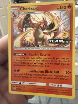Pokemon TCG Charizard Holo Rare Sun and Moon Black Star Promo Card Mint - Image 4