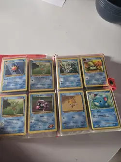 Wizards of the Coast Vintage Pokemon TCG Card Lot Gym Heroes Base Binder - Image 5
