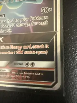 Blacephalon GX 52/214 Lost Thunder NM Ultra Rare Pokemon Card - Image 2