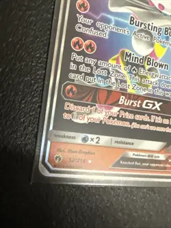 Blacephalon GX 52/214 Lost Thunder NM Ultra Rare Pokemon Card - Image 5