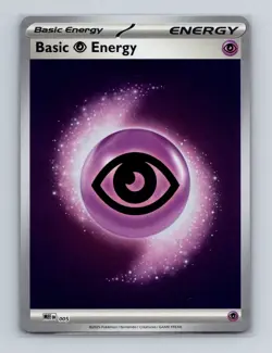 Basic Psychic Energy 005 Pokemon Mega Evolution Ascended Heroes Holo Card NM+ - Image 1