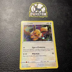 Eevee - SWSH118 - Pokemon Sword & Shield Promo Ultra Rare Holo Card NM - Image 1