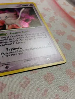 Mew 4/17 POP Series 4 Promo Pokemon Card Holo Foil LP+ See Photos Read Descripti - Image 5