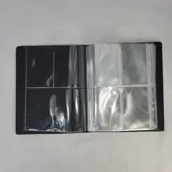 Konami Yu-Gi-Oh Trading Card Game Album Binder Black 4 Pocket Storage Collect - Image 3