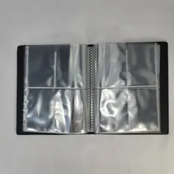 Konami Yu-Gi-Oh Trading Card Game Album Binder Black 4 Pocket Storage Collect - Image 4