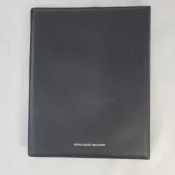 Konami Yu-Gi-Oh Trading Card Game Album Binder Black 4 Pocket Storage Collect - Image 5