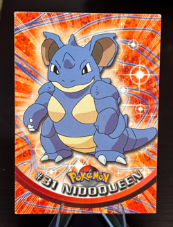 Vintage 1999 Topps Pokemon #31 Nidoqueen Non Foil Card (non-TCG) - Image 1