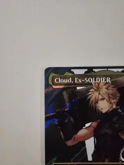 [Magic The Gathering TCG Final Fantasy] Cloud, Ex-SOLDIER 0210 (Surge Foil) - Image 2