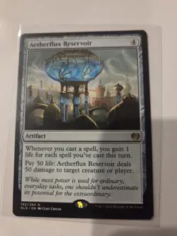 Magic the Gathering Aetherflux Reservoir Rare Artifact Kaladesh NM MTG - Image 1