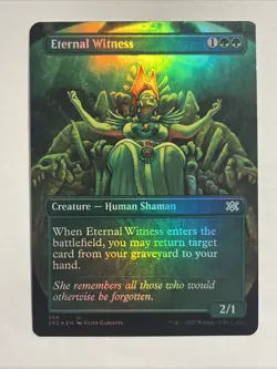 Eternal Witness (Borderless) Double Masters 2022 Foil - Image 1