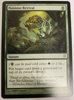 MTG Noxious Revival - New Phyrexia Heavily Played English - Image 1