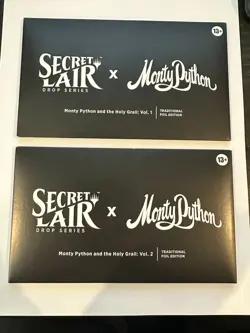 Secret Lair - Monty Python and the Holy Grail: Vol 1 & 2 Foil Unopened - Image 1