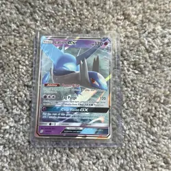Pokemon TCG S&M Unified Minds Latios GX Holo Card 78/236 Full Art Ultra Rare - Image 1