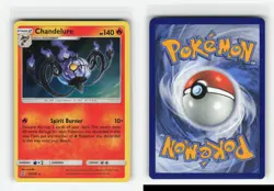 CHANDELURE 30/236 UNIFIED MINDS HOLO RARE POKEMON TCG NM - Image 3