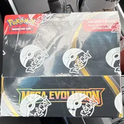 Pokemon Mega Evolution Sealed Box English 36 Cards Promo Trading Card Game 2025 - Image 1