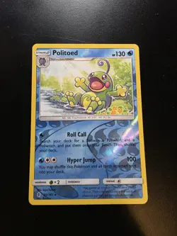 Politoed 25/145 Guardians Rising Reverse Holo Rare Pokemon Card - NM/LP - Image 1