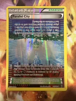 Parallel City Uncommon Reverse Holo XY - BREAKthrough 145/162 MP Pokemon TCG - Image 1