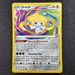 Jirachi Amazing Rare #119/185 Vivid Voltage Pokemon TCG - Image 1
